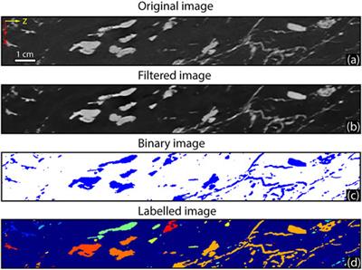 Three-Dimensional Separation and Characterization of Fractures in X-Ray Computed Tomographic Images of Rocks